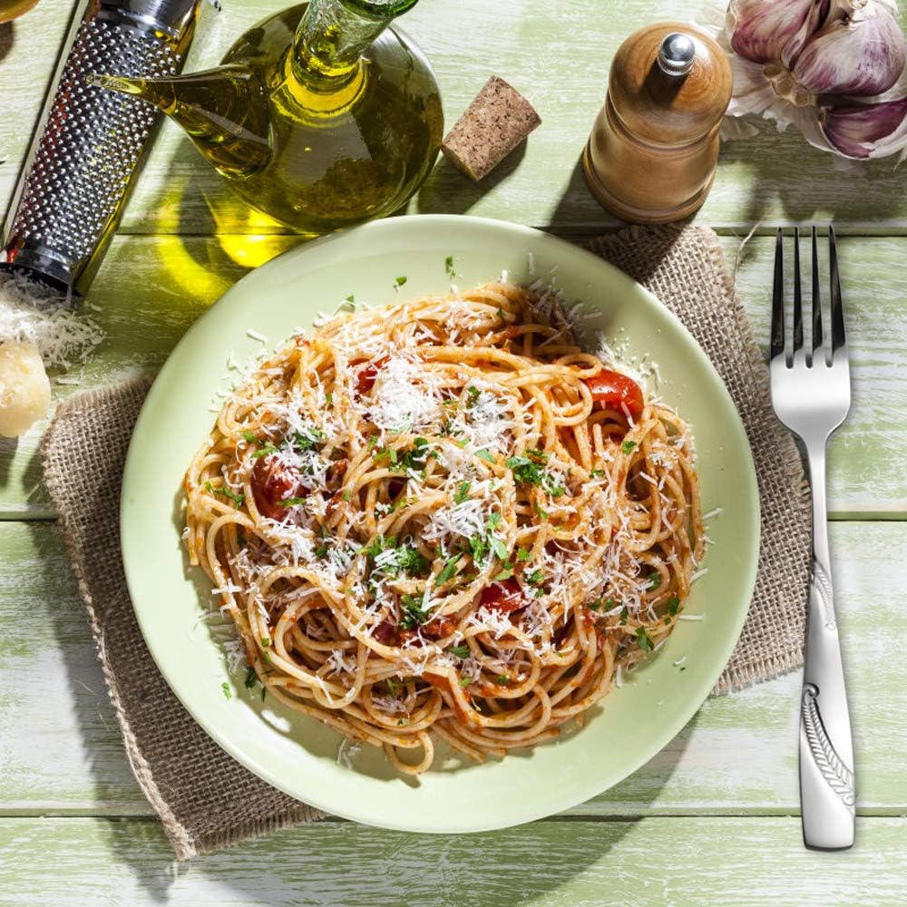 30 Pieces Stainless Steel Flatware Cutlery Silverware, Service for 6