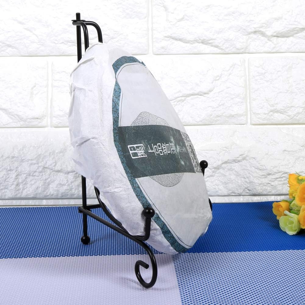 Yosoo Health Gear 1 pcs 4" - 12" Black Plate Stands for Display for Bowls, Plate Holder Display Stand, Easel to Hold Pictures for Plates, Photo Frames, Books, Card(8 inch)