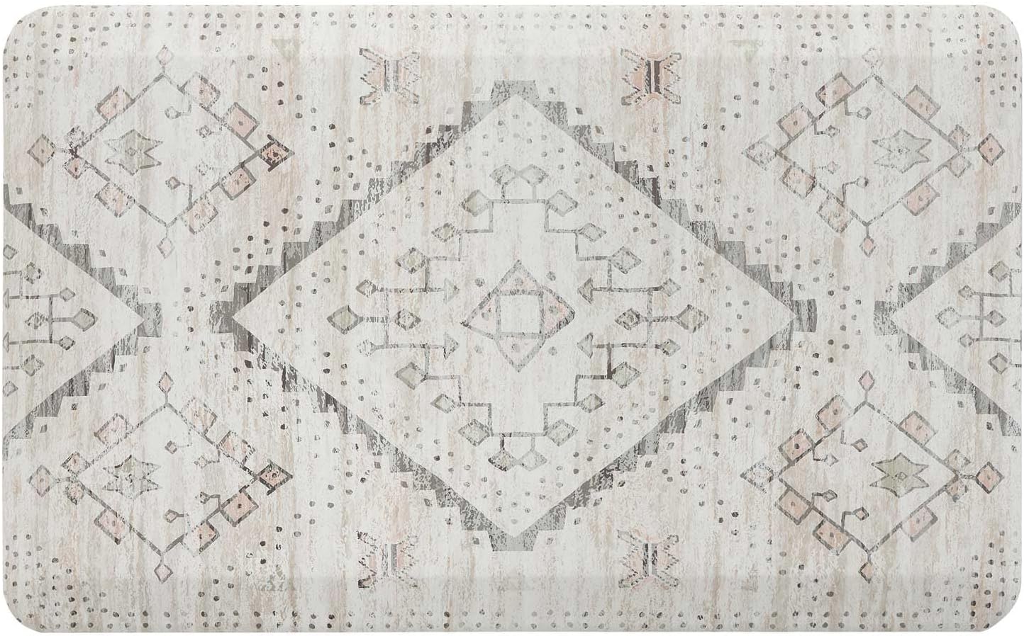 House of Noa Nama Standing Mat – Anti-Fatigue Cushioned Kitchen Mats for Floor | Ergonomic Bounce-Back Foam Kitchen Mats | Anti-Fatigue Mats for Kitchen & Standing | Ula Calico | 22" x 36"