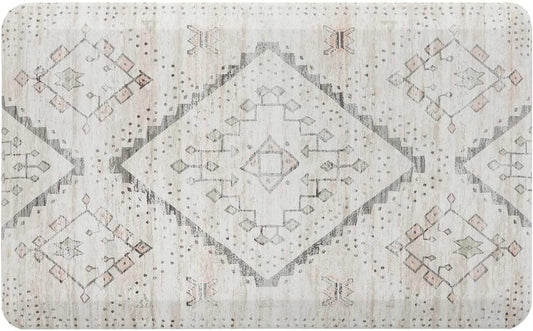 House of Noa Nama Standing Mat – Anti-Fatigue Cushioned Kitchen Mats for Floor | Ergonomic Bounce-Back Foam Kitchen Mats | Anti-Fatigue Mats for Kitchen & Standing | Ula Calico | 22" x 36"