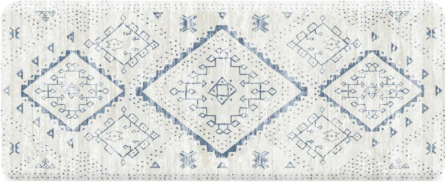 House of Noa Nama Standing Mat – Anti-Fatigue Cushioned Kitchen Mats for Floor | Ergonomic Bounce-Back Foam Kitchen Mats | Anti-Fatigue Mats for Kitchen & Standing | Ula Windmill | 22" x 54"