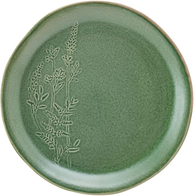 Pfaltzgraff Carrie 12 Piece Dinnerware Set, Service for 4, Green