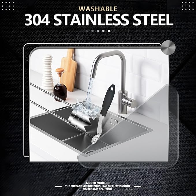 Stainless Steel Fruit and Vegetable Corer Set, Multi-Function Corer and Seed Remover for Apple Tomato (2)