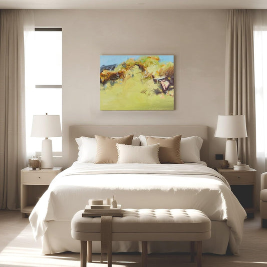 Gloliv Canvas Wall Art – Abstract Wall Decor Painting, Artist-Authorized Reproduction Canvas Prints, Modern Wall Art Decor for Living Room, Bedroom, or Office 32"x24"