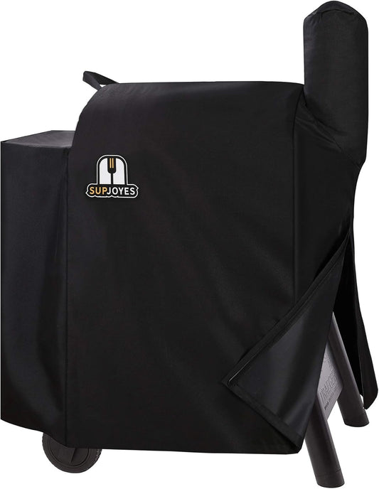 SUPJOYES Grill Cover for Traeger Pro 22 & 575 Series, Wood Pellet Smoker Cover for Traeger, Heavy Duty Waterproof BBQ Accessories with Special Zipper Design