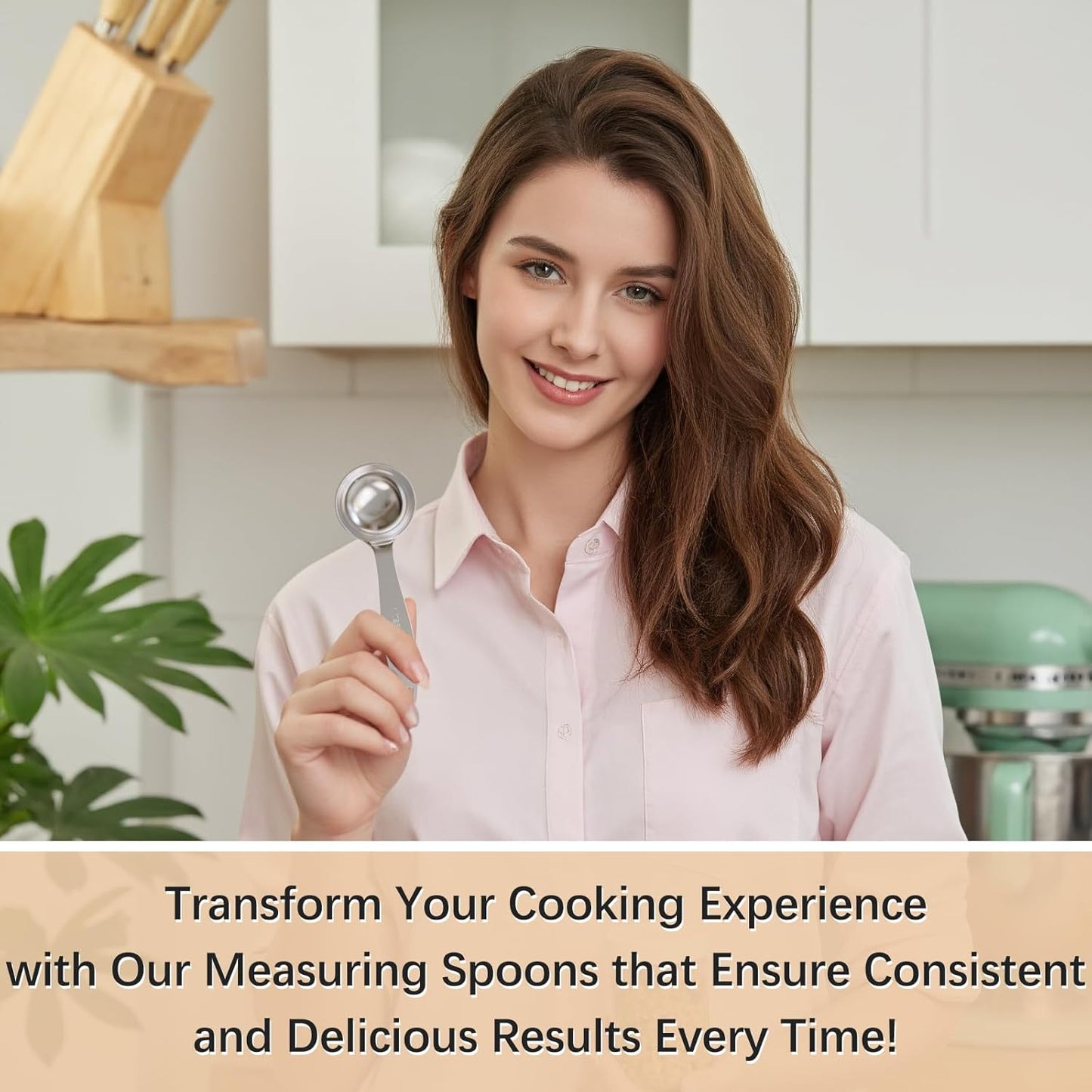 2PCS 1/4TSP Single Measuring Spoon, 1.25ML Stainless Steel Individual Measure Scoop Only