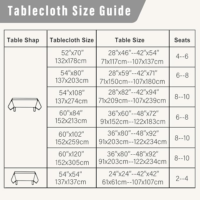 DWCN Rectangle Faux Linen Tablecloth - Textured Waterproof Spill-Proof Wrinkle and Stain Resistant Table Cloth Decorative Fabric Farmhouse Table Cover for Kitchen Dining Party, 60 x 102 Inch, Grey