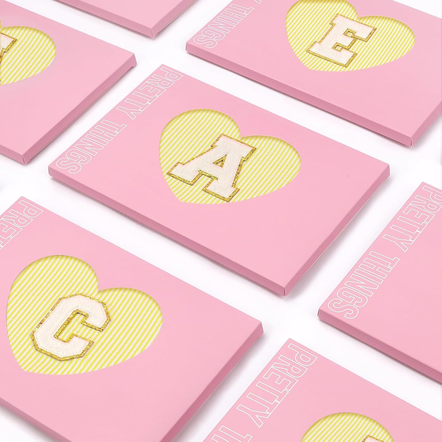 2 PCS Initial Makeup Bags for Women: Cosmetic Bag for Travel Toiletry - Birthday Gifts for 11 12 13 14 15 16 17 18 Years Old Girl Graduation Teacher Gift- Teen Girl Gifts Trendy Stuff - Yellow K