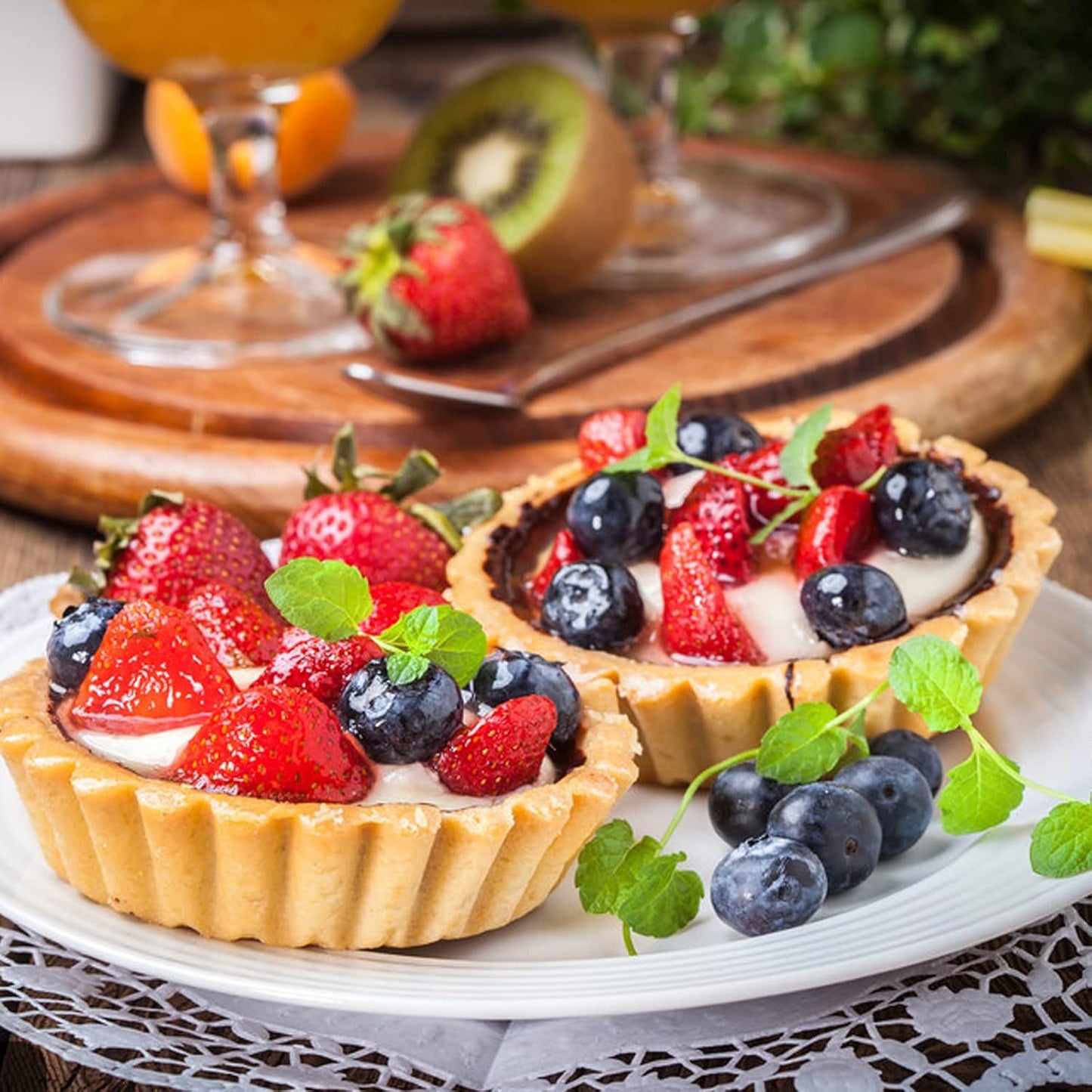 Dicunoy 30 PCS Egg Tart Mold for Baking, 3.8 Inch Stainless Steel Mini Tart Tin Pans, Ensaymada Molder Filipino, Pie Tartlet Cupcake Cake Muffin Mold