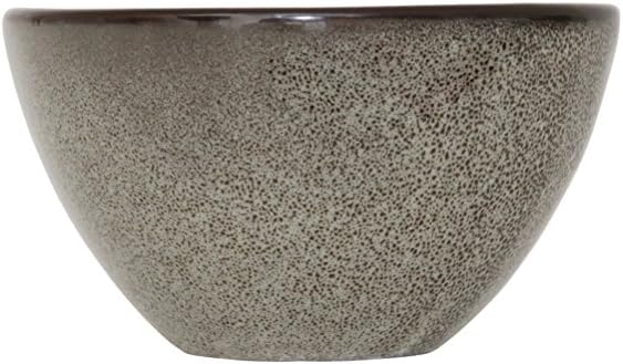 D&V 8 Piece Stōn Porcelain Dinnerware Triangle Dipping Bowl Set, 2.75" x 3", Mist