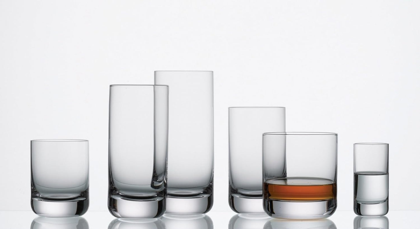 Schott Zwiesel Tritan Crystal Glass Convention Barware Collection Beer Tumbler/Long Drink Cocktail Glass, 11.7 oz , Set of 6