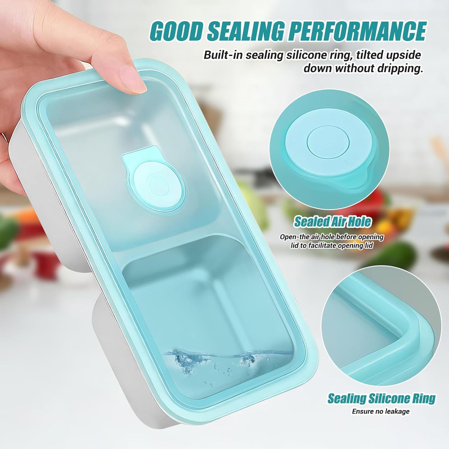 8 Pack Stainless Steel Snack Containers, Stainless Steel Snack Containers With Lids, Lunch Box Containers For Travel, Outdoor Camping And Daily Use