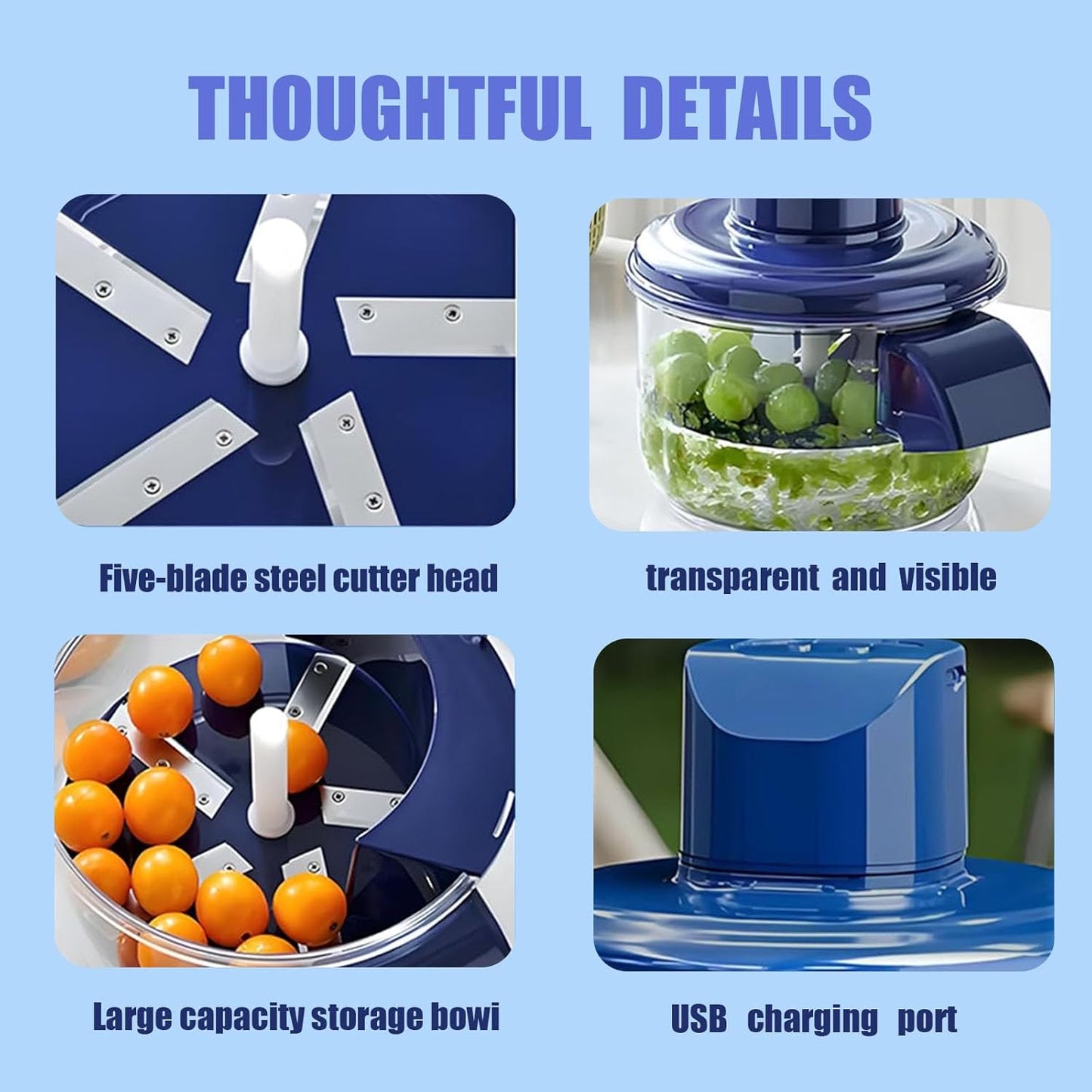 Automatic Vegetable Peeler, Electric Garlic Peeler, Rechargeable Smart Fruit Peeler Machine, for Small Fruits,Grapes, Garlic, Cherry