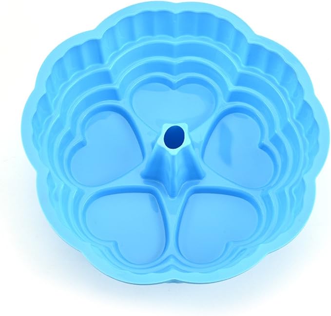 FantasyDay 9.5'' Love Heart Cake Mold Silicone Baking Molds Party Cake Bakeware for Your Birthday Dessert, Cake, Bread, Tart, Pie, Flan and More #5