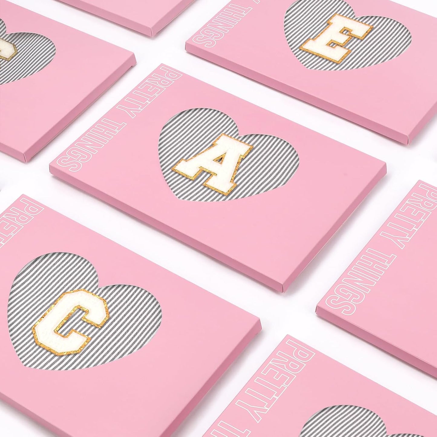 2 PCS Initial Makeup Bags for Women: Cosmetic Bag for Travel Toiletry - Birthday Gifts for 11 12 13 14 15 16 17 18 Years Old Girl Graduation Teacher Gift- Teen Girl Gifts Trendy Stuff - Black A