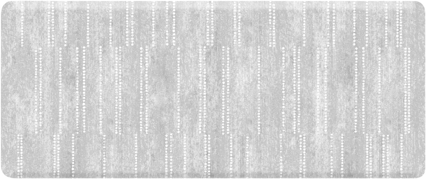 House of Noa Nama Standing Mat – Anti-Fatigue Cushioned Kitchen Mats for Floor | Ergonomic Bounce-Back Foam Kitchen Mats | Anti-Fatigue Mats for Kitchen & Standing | Aspen Dove | 30"x72"