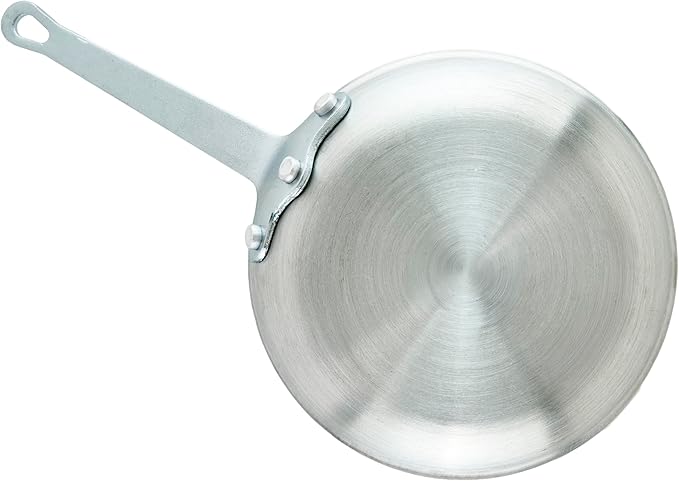 Winco Commercial-Grade Aluminium Fry Pan/Skillet, Mirror Finish, 7"