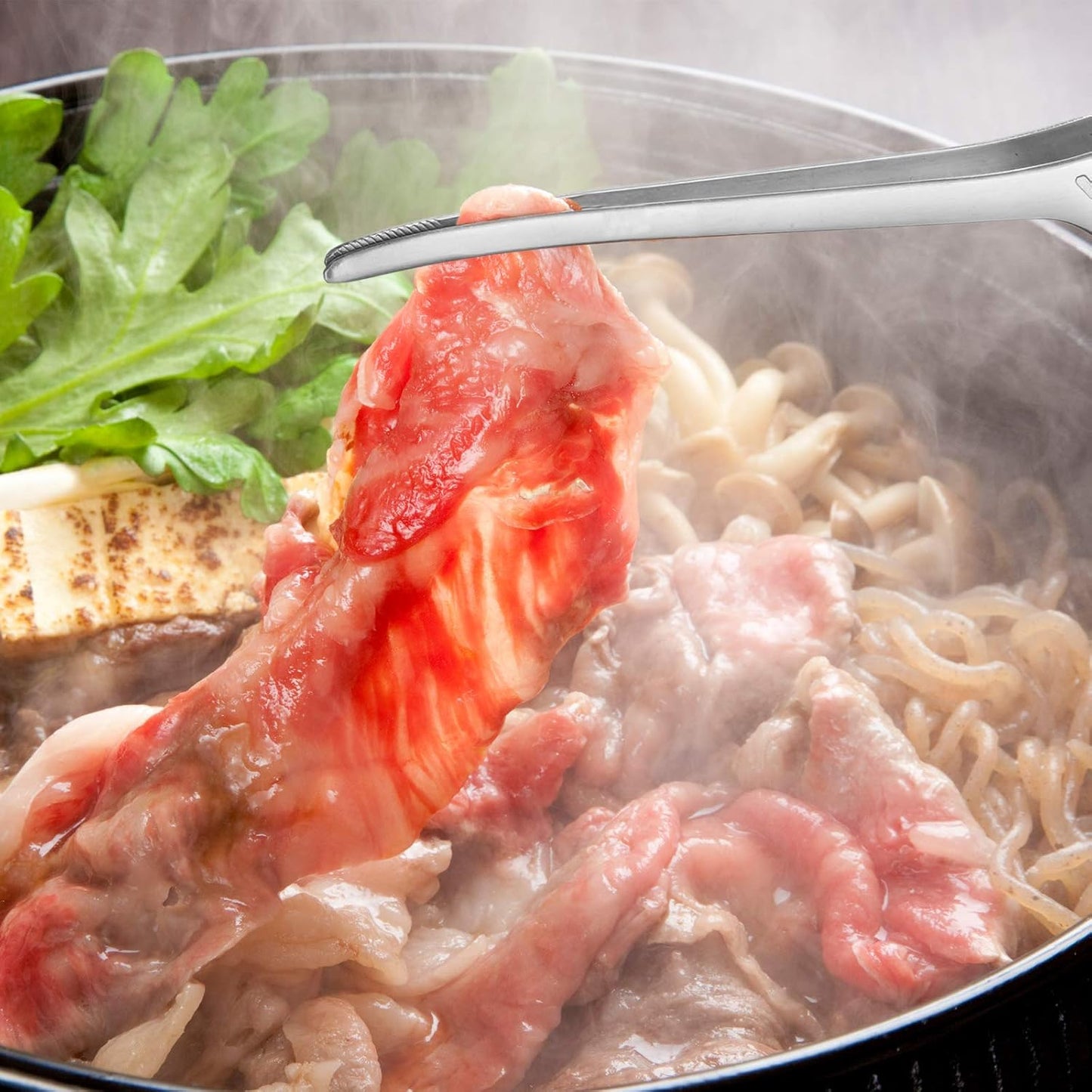 Patelai Korean and Japanese BBQ Tongs Non Slip Cooking Utensils Stainless Steel Tongs for Serving Food, Salad, Camping, Barbecue, Buffet, Oven with Support Stand(Silver,2 Pieces)