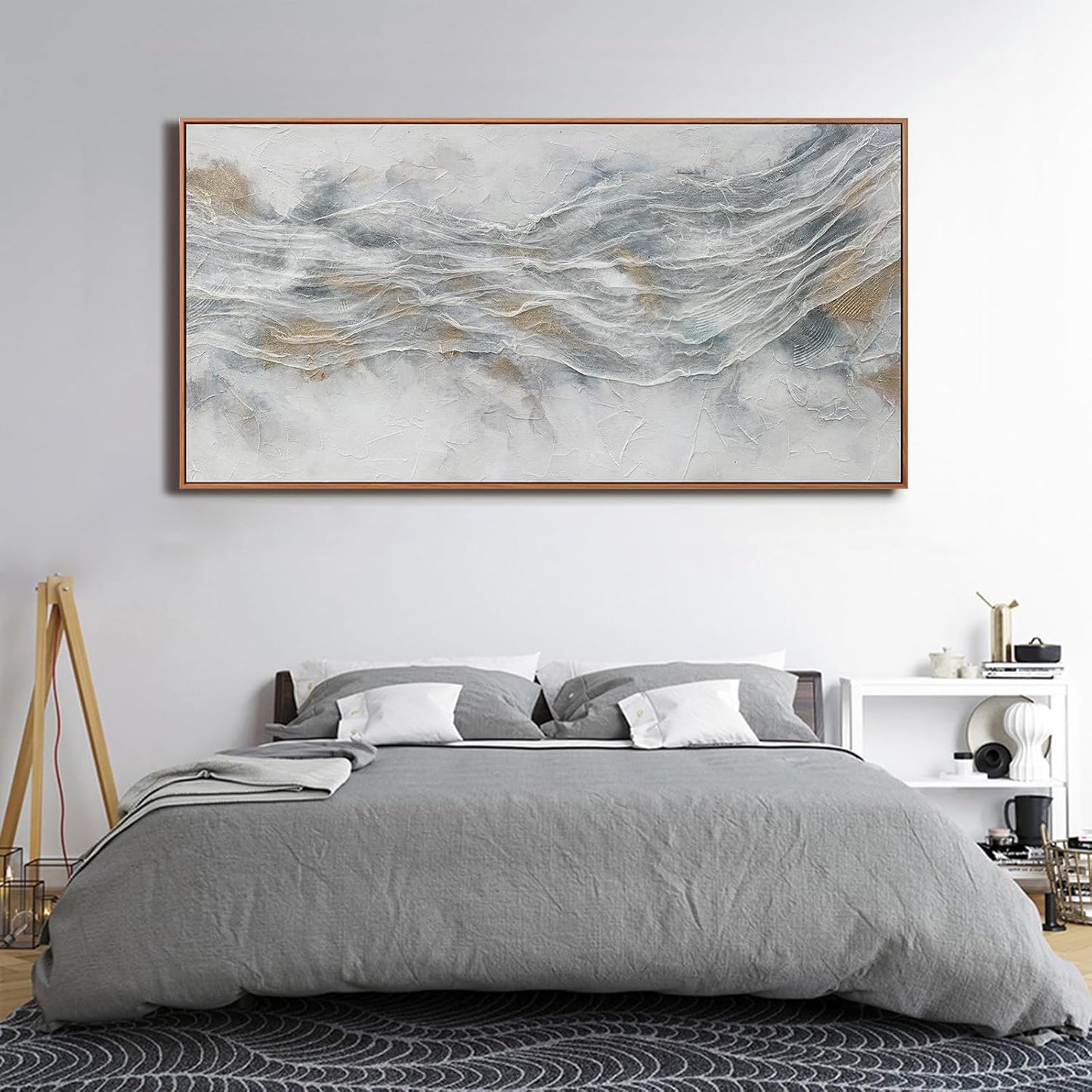 Abstract Canvas Wall Art Decor Modern Wall Art Pictures for Living Room Abstract Canvas Art Wall Decor Large Framed Wall Art Prints Large Artwork for Walls Bedroom Office Decor 29" X 58"