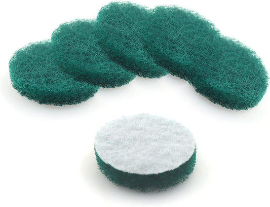 Heavy Duty Scour Pads, Non-Scratch Scrub Sponges, ULIFESTAR 5PCS Dish Scrubber Scouring Pads, Dual-Sided Reusable Household Scrub Pads for Dishes,Dish Cleaning Tool,Kitchen Scrubbers & Metal Grills