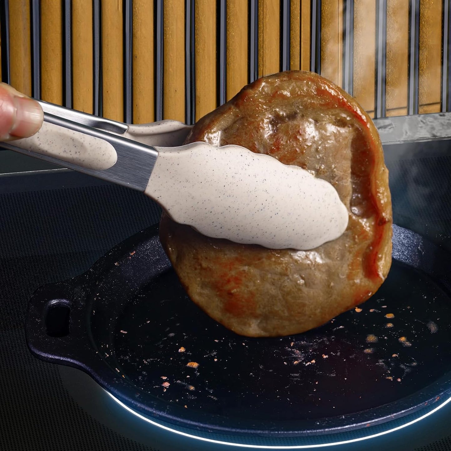 RAXCO Utensil Sets,18-Piece Knifes and cutting board,Silicone Cooking Tools and Kitchen Accessories,Straw