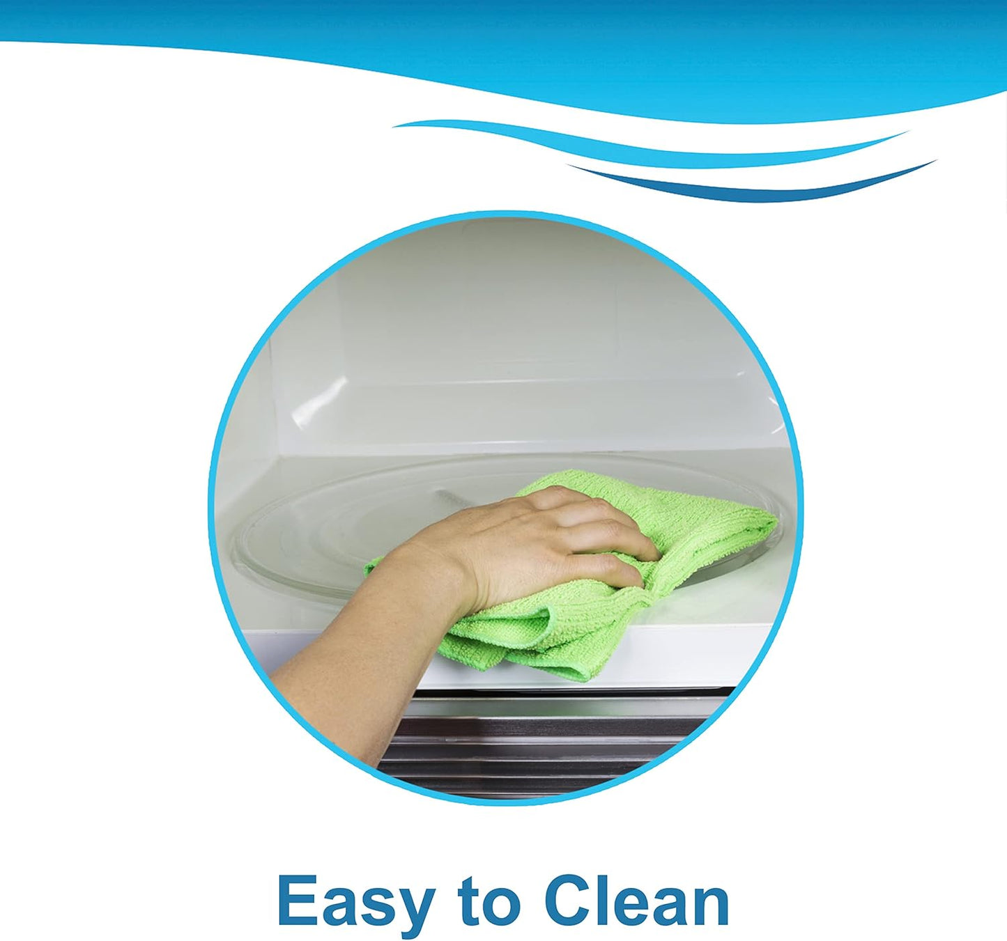 HQRP 10-3/4" Glass Turntable Tray for Microwave Oven Cooking Plate, 10-3/4 inch