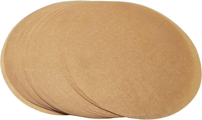 150 Sheets Round Baking Parchment Paper, 6, 8, 10 Inch Non-Stick Cake Pan Parchment Liner for Baking, Grilling and Steaming Bread