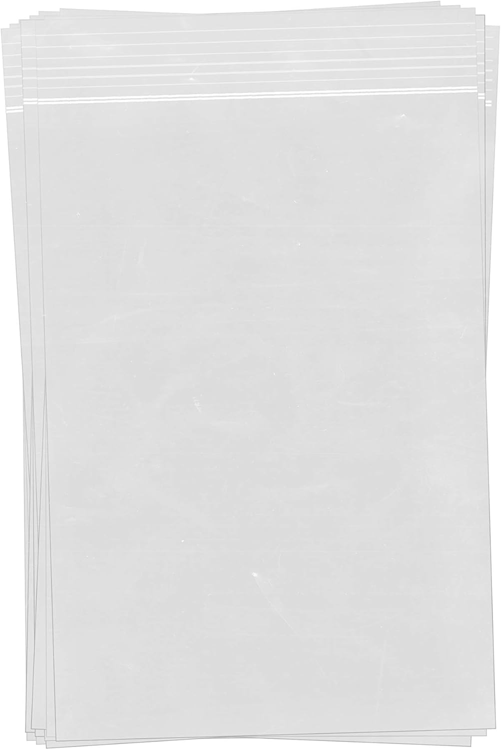 Clear Recloseable Top Seal Zipper Bag for Vegetables Food Organizing Storage Standard Strength - 2" x 8" - Case of 1000 - 2 Mil