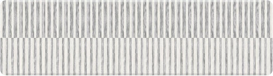 House of Noa Nama Standing Mat – Anti-Fatigue Cushioned Kitchen Mats for Floor | Ergonomic Bounce-Back Foam Kitchen Mats | Anti-Fatigue Mats for Kitchen & Standing | Reese Pewter | 30" x 108"