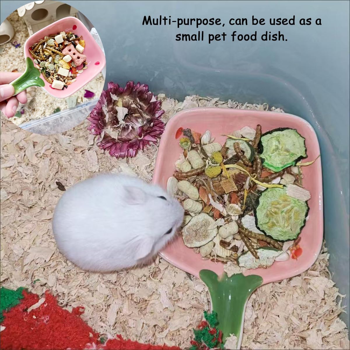 8 Pcs Ceramic Soy Sauce Dishes, Pink Small Dip Bowls Set with handle, Mini Multipurpose Porcelain Side Dish Bowl for Ketchup, Soy, BBQ, Sushi, Party, Condiments Serving Bowl Set