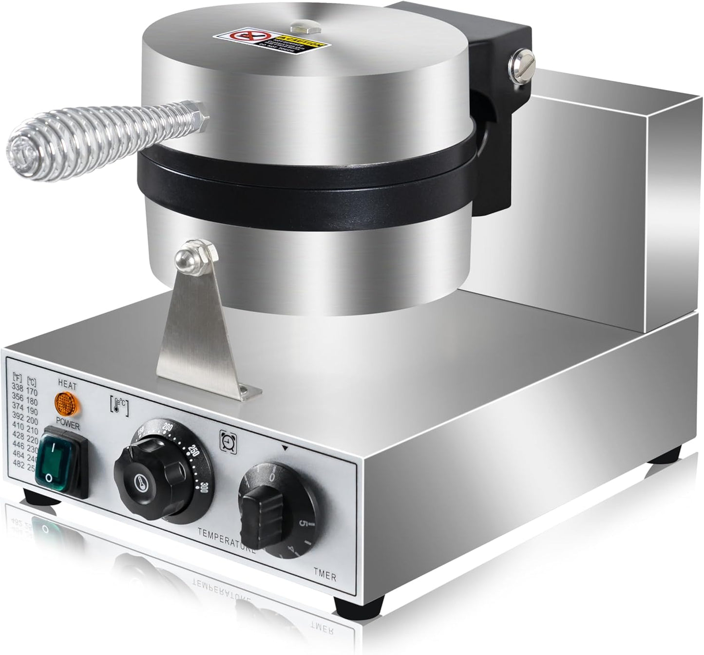 Ice Cream Burger Maker, UFO Burger Maker, Ice Cream Filling Waffle Maker, Hamburger Waffle Maker Sandwich Press Non-stick Panini press waffle machine 110V Gelato Panini Press machine