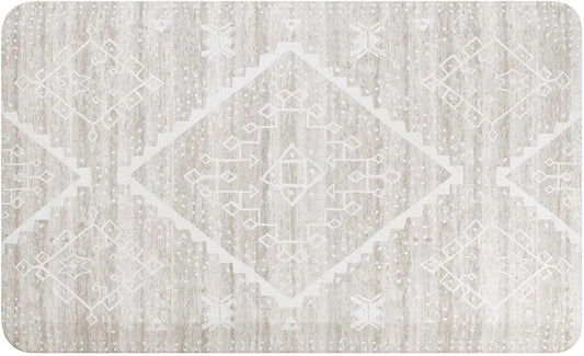 House of Noa Nama Standing Mat – Anti-Fatigue Cushioned Kitchen Mats for Floor | Ergonomic Bounce-Back Foam Kitchen Mats | Anti-Fatigue Mats for Kitchen & Standing | Ula Driftwood | 22"x36"