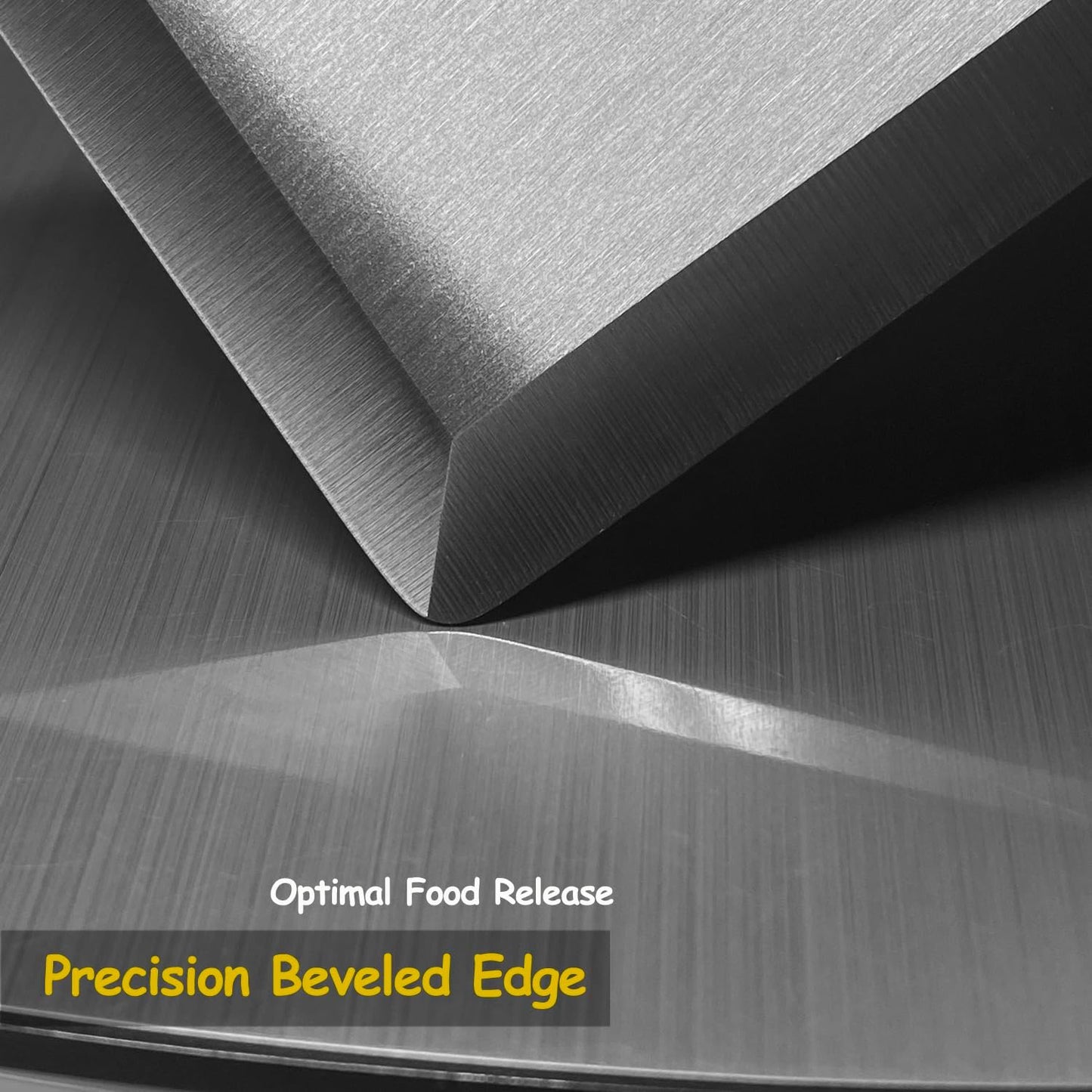 Professional Metal Spatula for Cast Iron Skillets and Flat Top Grills, Full Tang Wooden Handle, Thick Stainless Steel Blade, Smash Burger Spatula Turner for Flipper, Cooking, BBQ, 4.7 x 2.7 Inch