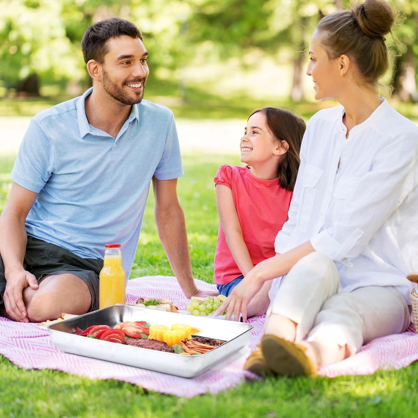 12 Pcs 162oz Stainless Steel Food Storage Containers with Lid Reusable Meal Prep Container Stackable Metal Storage Box Kitchen Tray for Meat Marinating Oven Freezer Leftovers Dishwasher Safe