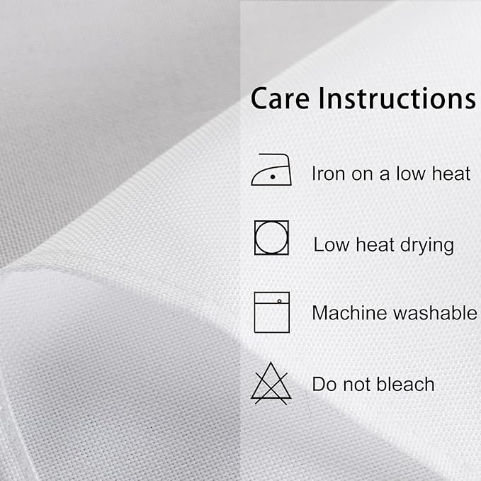 JIUZHEN Faux Linen Rectangle Tablecloth, Wrinkle Stain Resistant Farmhouse Textured Table Cloth Decorative Fabric for Kitchen, Dining, Party, Wedding,Outdoor Use,70 x 90 Inch,White