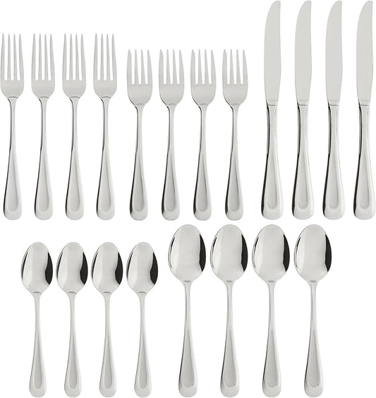 Oneida Satin Sand Dune 20-Piece Flatware Set, Service for 4