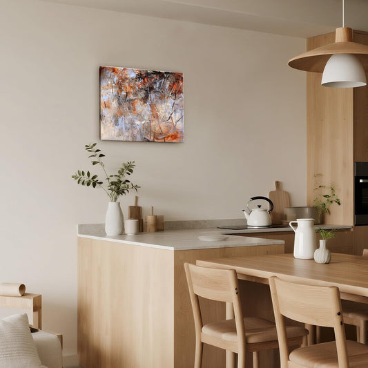 Gloliv Canvas Wall Art – Abstract Wall Decor Painting, Artist-Authorized Reproduction Canvas Prints, Modern Wall Art Decor for Living Room, Bedroom, or Office 14"x11"