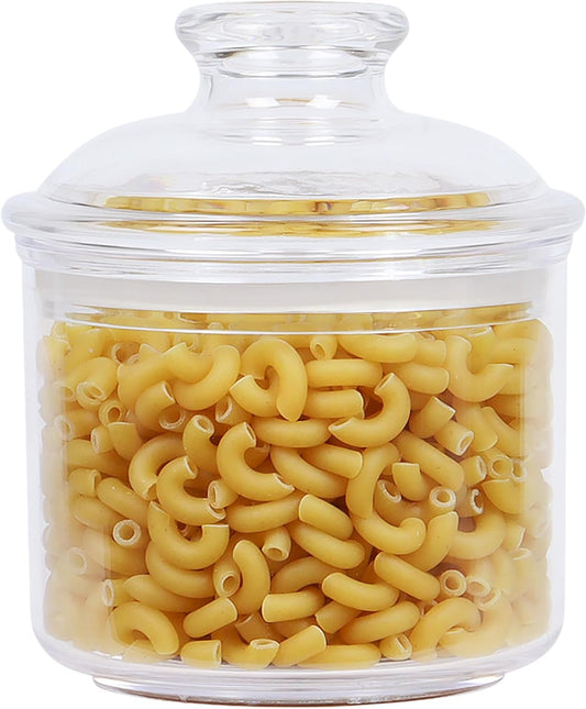 JOEY'Z 13.5OZ - Acrylic Airtight Candy Jar Cookie Jar - Candy Jars with Lids Apothecary Jars With Lids - Laundry Pods Container Laundry Pod Container
