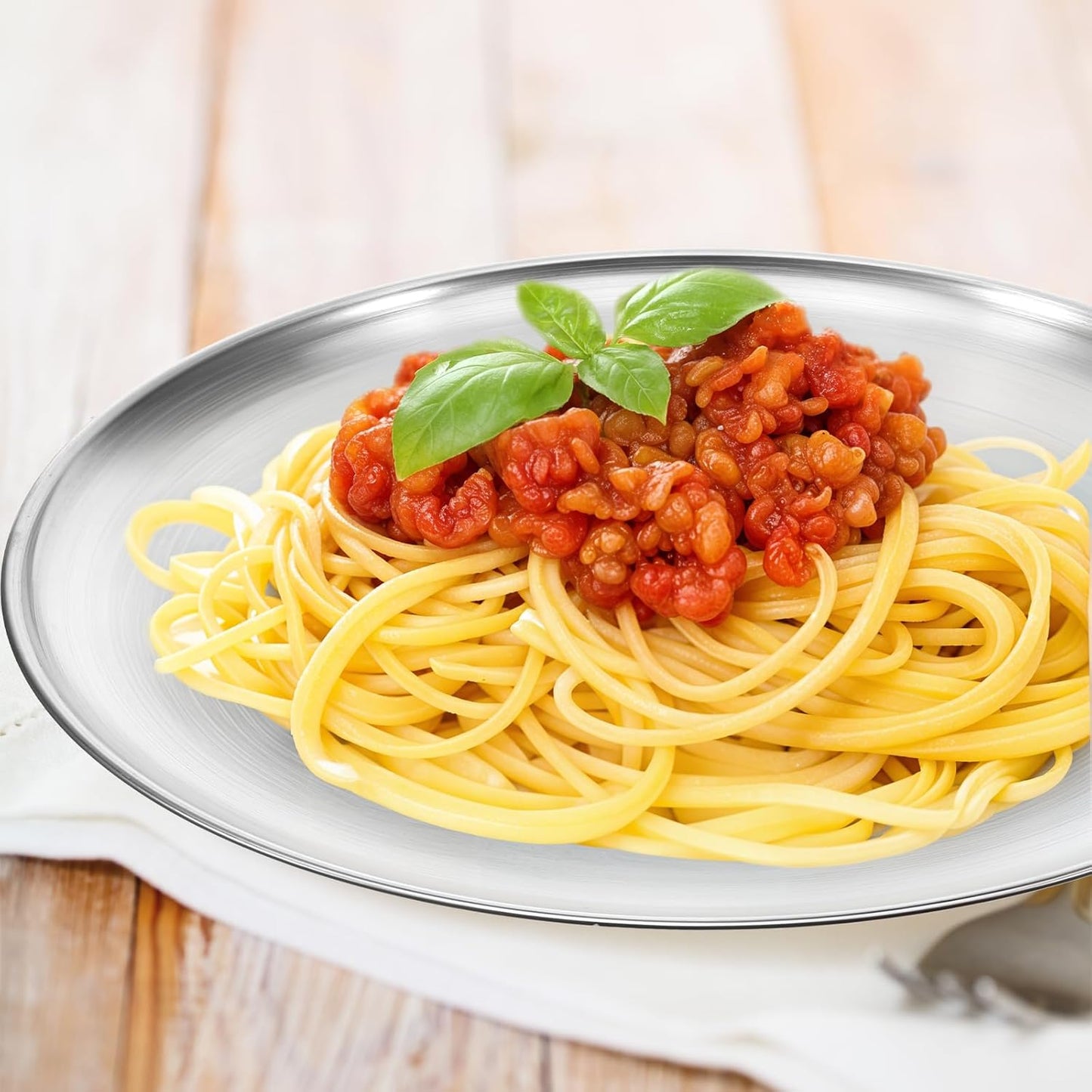 8 Pieces Stainless Steel Pizza Pan, 12 Inch Round Pizza Pans Bulk Reusable Pizza Plate Non Stick Small Pizza Pan for Oven Kitchen Home Restaurant Baking, Serving, and Displaying