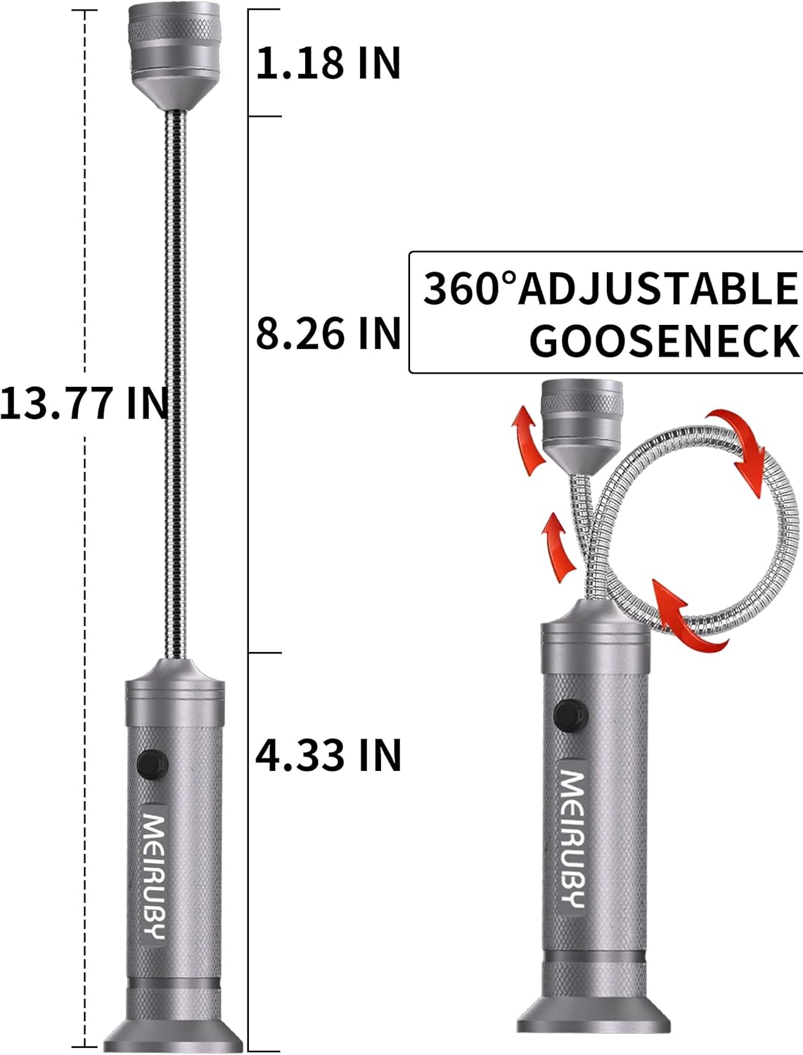 Grill BBQ Stocking Stuffers for Men Adults, 2-Pack Magnetic Barbecue Grill Light: BBQ Grilling Blackstone Griddle Accessories for Outdoor Grills, Birthday Christmas Gifts for Men Dad Husband Grandpa