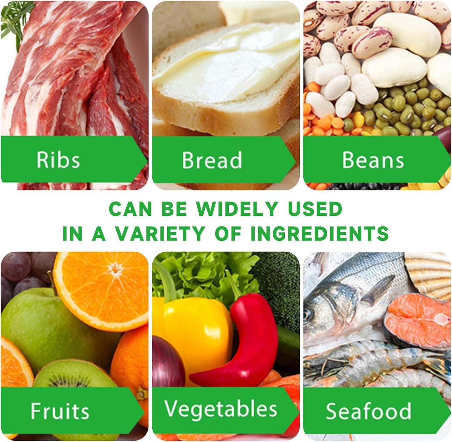 Vacuum Sealer Bags Rolls 11" x 16' (3 Rolls) BPA Free Vacuum Seal Bags for Food Heavy Duty Puncture Prevention Bags Rolls for Custom Fit Airtight Food Storage and Sous Vide