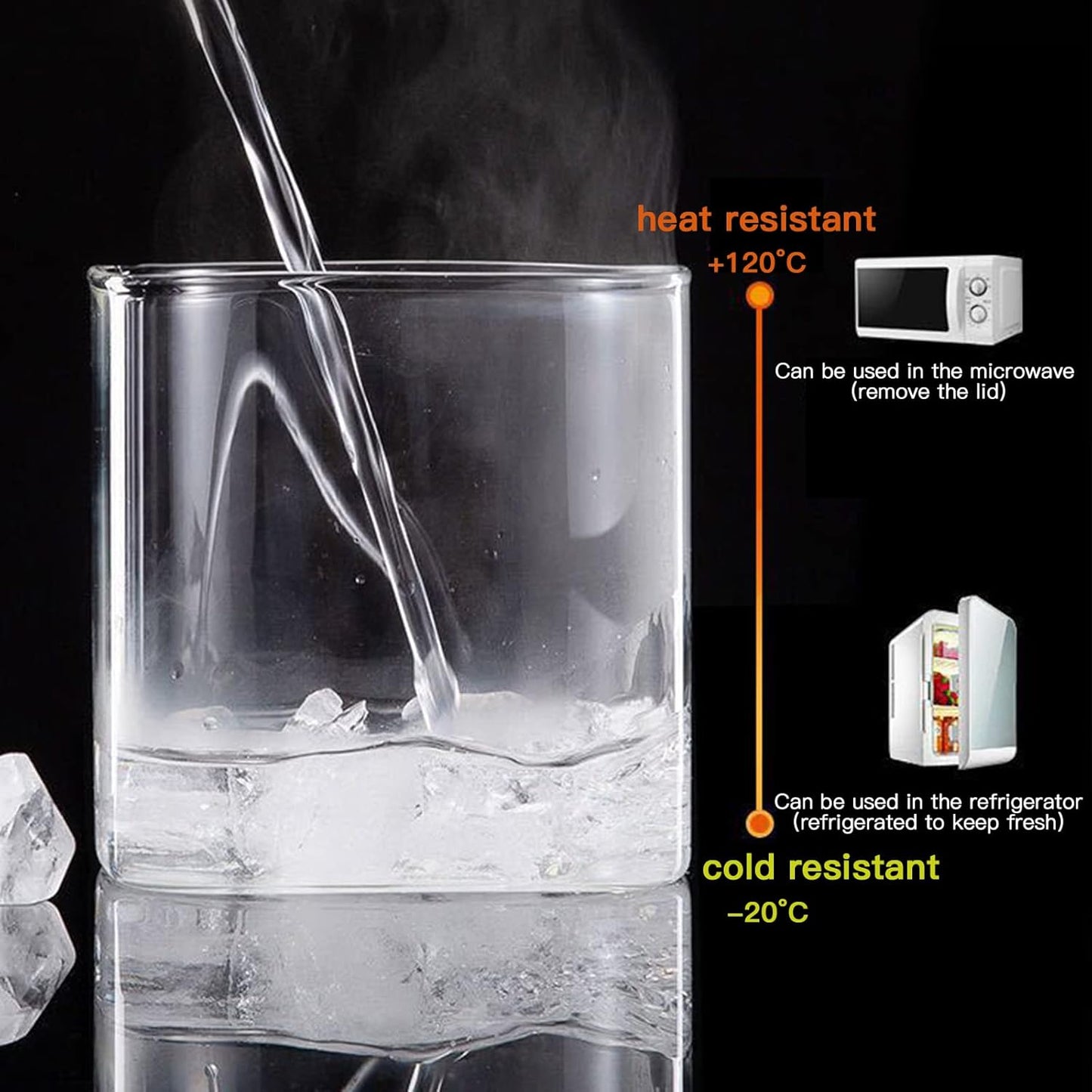 2-Pack 18.2 oz Overnight Oats Containers with Lids,Sealed Borosilicate Glass Jars with Bamboo Lid and Spoon,Clear Food Storage Jar for Kitchen,Candy, Spices, Coffee Beans,Cookies, Salad,Oats, Flour