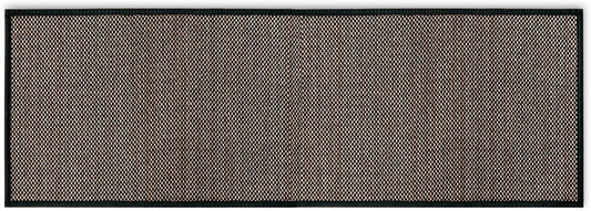 Artoid Mode Washable Non Skid Kitchen Rugs and Mats Doormat, Absorbent Door Mat Rugs for Kitchen Floor Front of Sink Hallway Black 17x47 Inch