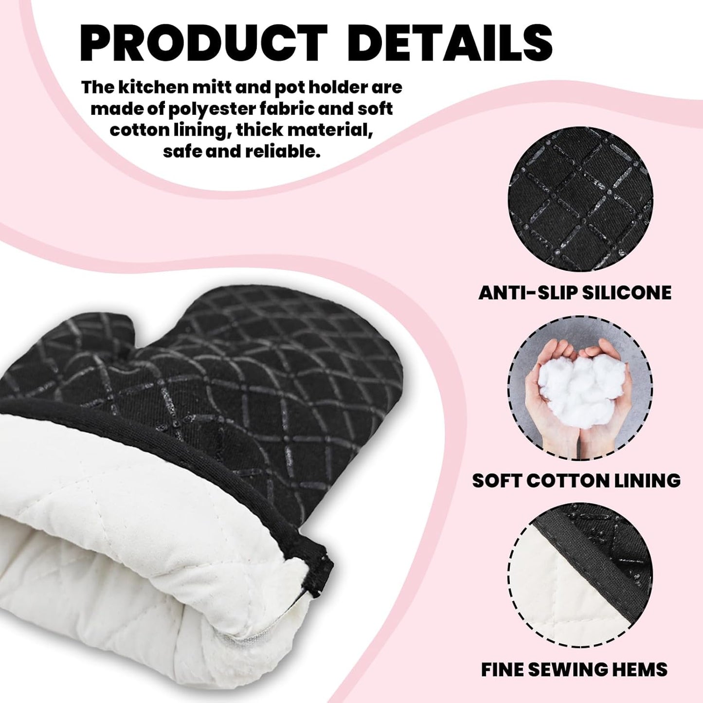 Funny Oven Mitts and Pot Holders Set This Sxxt is Going to Be Delicious Heat Resistant Mitts Adult Humor Silicone Non-Slip Oven Mitts Funny Kitchen Decor Gifts for Women Housewife Friend