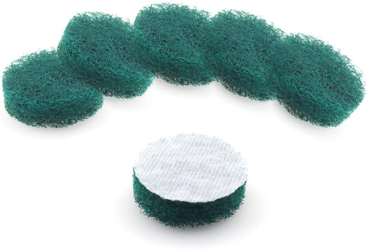 Heavy Duty Scour Pads, Non-Scratch Scrub Sponges, ULIFESTAR 5PCS Dish Scrubber Scouring Pads, Dual-Sided Reusable Household Scrub Pads for Dishes,Dish Cleaning Tool,Kitchen Scrubbers & Metal Grills