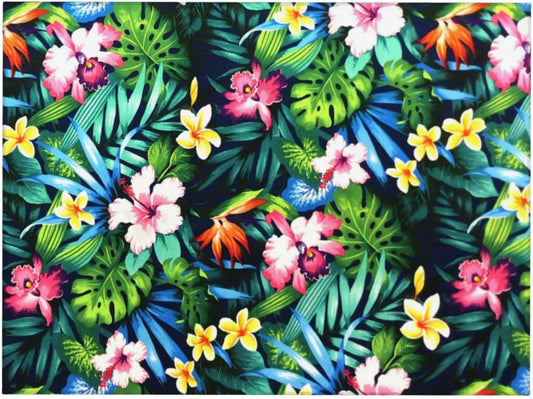 Light Pink Floral Dish Drying Rack Mat for Kitchen Accessories Counter, Flowers Blossom Microfiber Coffee Decor Bar Station Mats Dish Draining Washable Foldable Extra Large 18"x24" Silicone Rubber