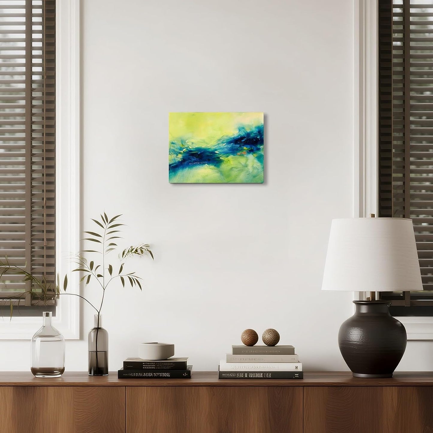 Gloliv Canvas Wall Art for Living Room – Abstract Wall Decor Painting, Artist-Authorized Reproduction Print – Modern Canvas Prints for Office, Bedroom, Bathroom & Kitchen Home Decor 10"x8"