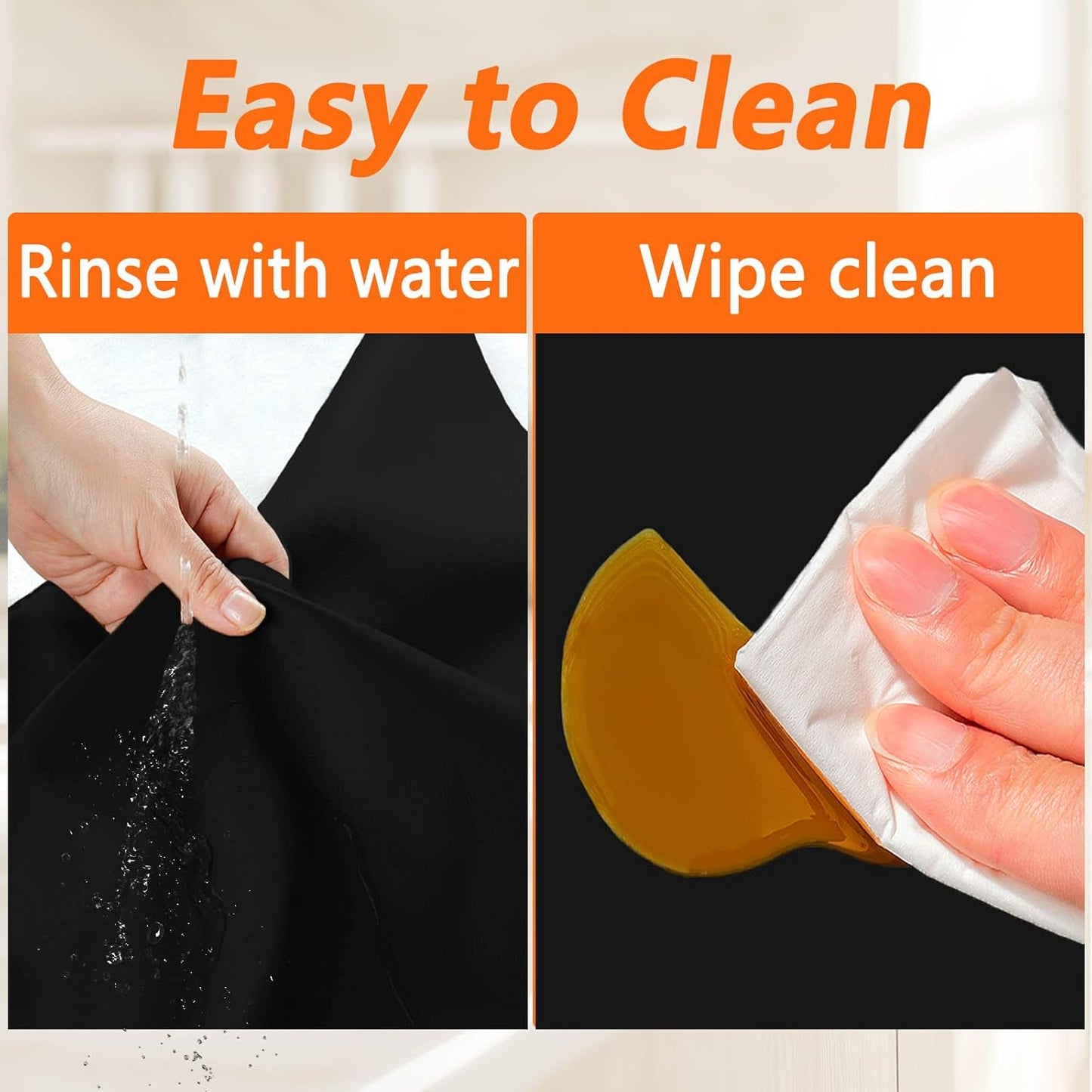 78.7''x15.7'' Large Silicone Mat, Silicone Mats for Kitchen Counter, Nonslip Heat Resistant Mat, Extra Large Kitchen Counter Mat, Waterproof Countertop Protector, Light Gray