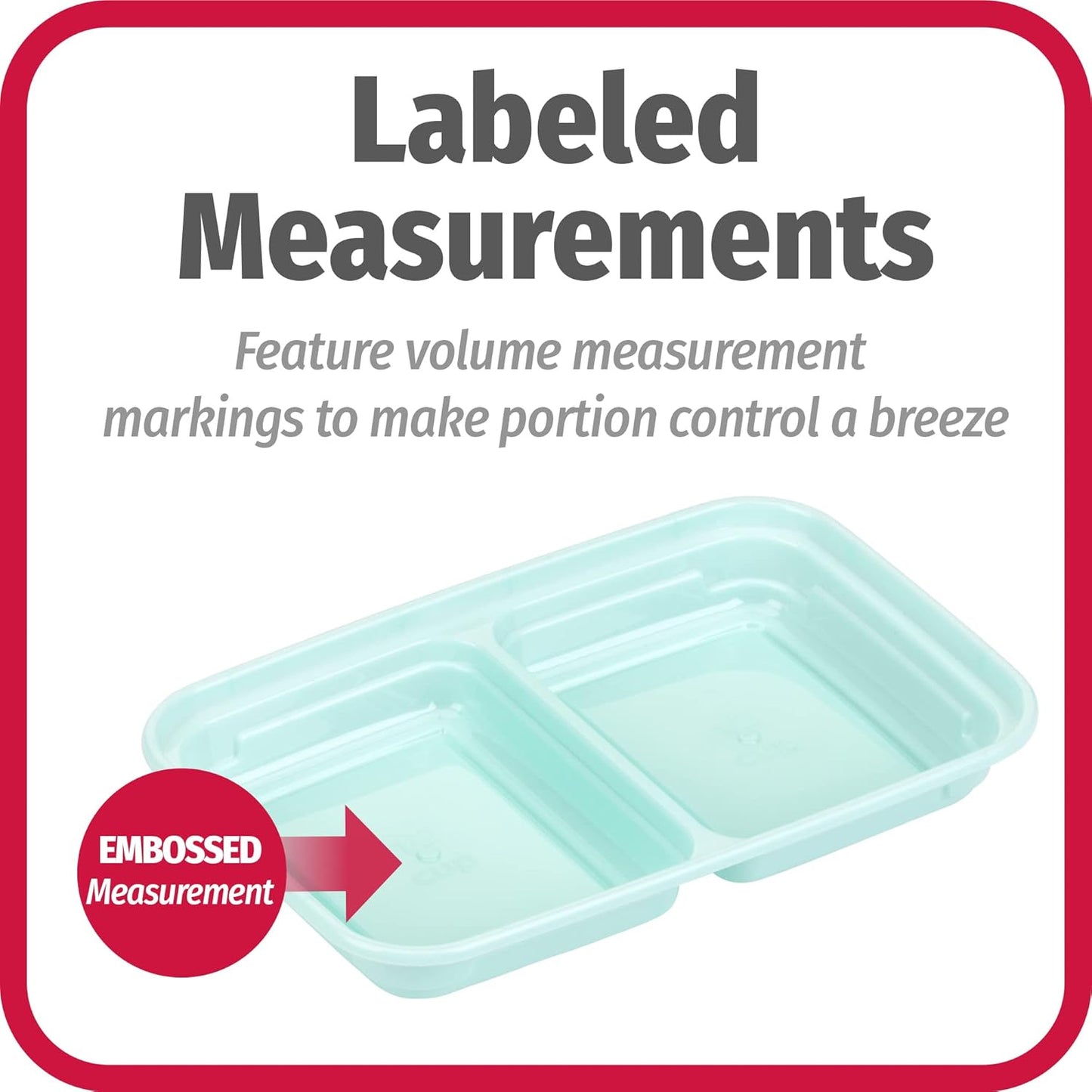 GoodCook Meal Prep 60-Piece Container Set, Made Without BPA