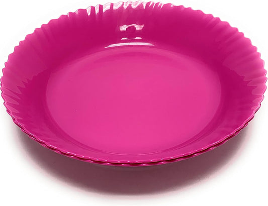Mintra Home Curly Collection (11.75in Large Bowl 2pk, Fuchsia)